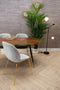 Feliz Lifestyle Denise Eettafel Hout Ovaal 180x90 cm Bruin/ Goud