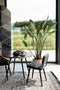 Feliz Lifestyle Denise Eettafel Hout Rond 91 cm Bruin/ Goud