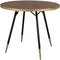 Feliz Lifestyle Denise Eettafel Hout Rond 91 cm Bruin/ Goud