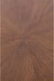 Feliz Lifestyle Denise Eettafel Hout Rond 91 cm Bruin/ Goud