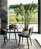 Feliz Lifestyle Denise Eettafel Hout Rond 91 cm Bruin/ Goud