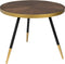 Feliz Lifestyle Denise Salontafel Hout Rond 61 cm Bruin/ Goud