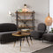 Feliz Lifestyle Denise Salontafel Hout Rond 61 cm Bruin/ Goud