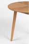Feliz Lifestyle Fabio Bijzettafel Rond Hout 50x50 cm Naturel