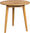 Feliz Lifestyle Fabio Bijzettafel Rond Hout 50x50 cm Naturel