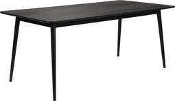 Feliz Lifestyle Fabio Eettafel Hout Visgraat 160x80 cm Zwart