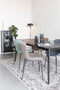 Feliz Lifestyle Fabio Eettafel Hout Visgraat 160x80 cm Zwart