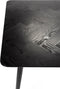 Feliz Lifestyle Fabio Eettafel Hout Visgraat 180x90 cm Zwart