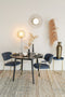 Feliz Lifestyle Fabio Eettafel Rond Hout 100 cm Zwart