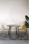 Feliz Lifestyle Fabio Eettafel Rond Hout 100 cm Zwart