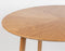 Feliz Lifestyle Fabio Eettafel Rond Hout 120 cm Naturel