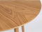 Feliz Lifestyle Fabio Eettafel Rond Hout 120 cm Naturel