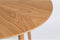 Feliz Lifestyle Fabio Eettafel Rond Hout 120 cm Naturel