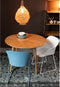 Feliz Lifestyle Fabio Eettafel Rond Hout 120 cm Naturel