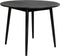 Feliz Lifestyle Fabio Eettafel Rond Hout 120 cm Zwart
