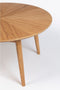 Feliz Lifestyle Fabio Salontafel Rond Hout 80x80 cm Naturel