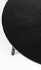 Feliz Lifestyle Fabio Salontafel Rond Hout 80x80 cm Zwart