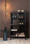 Feliz Lifestyle Ferre Kast op wieltjes Hoog Hout/ Metaal Zwart