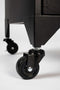 Feliz Lifestyle Ferre Kast op wieltjes Middel Hout/ Metaal Zwart