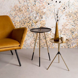 Feliz Lifestyle Fraan Bijzettafel Metaal Goud