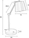 Feliz Lifestyle Hajo Bureaulamp - Zwart