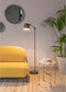 Feliz Lifestyle Hajo Vloerlamp/ Staande Leeslamp Zwart