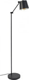 Feliz Lifestyle Hajo Vloerlamp/ Staande Leeslamp Zwart