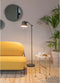 Feliz Lifestyle Hajo Vloerlamp/ Staande Leeslamp Zwart