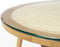 Feliz Lifestyle Haru Salontafel Rond Glas/ Hout 70x70 cm Naturel