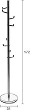 Feliz Lifestyle Hooked kapstok staand metaal Zilver