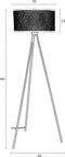 Feliz Lifestyle Isla Vloerlamp Bamboo - Beige