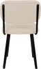 Feliz Lifestyle Jake Eetkamerstoel Bouclé Off-White/ Wit