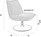 Feliz Lifestyle Jax Fauteuil Gebroken Wit Bouclé