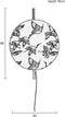 Feliz Lifestyle Jaylee Wandlamp - Zwart