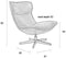 Feliz Lifestyle John Fauteuil Cognac - Bruin