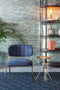 Feliz Lifestyle Jolien Fauteuil Donkerblauw - Set van 2