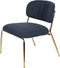 Feliz Lifestyle Jolien Fauteuil Donkerblauw - Set van 2