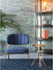 Feliz Lifestyle Jolien Fauteuil Donkerblauw - Set van 2
