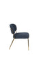 Feliz Lifestyle Jolien Fauteuil Donkerblauw - Set van 2