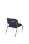 Feliz Lifestyle Jolien Fauteuil Donkerblauw - Set van 2