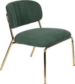 Feliz Lifestyle Jolien Fauteuil Donkergroen - Set van 2