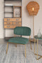 Feliz Lifestyle Jolien Fauteuil Donkergroen - Set van 2