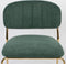 Feliz Lifestyle Jolien Fauteuil Donkergroen - Set van 2