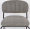 Feliz Lifestyle Jolien Fauteuil Lichtgrijs - Set van 2