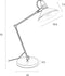 Feliz Lifestyle Jona Tafellamp/ Bureaulamp Zwart