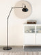 Feliz Lifestyle Jona Vloerlamp/ Staande Leeslamp Zwart