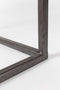 Feliz Lifestyle Joy Bijzettafel Hout Bruin/Zwart - Set van 2