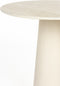 Feliz Lifestyle Joya Bijzettafel Travetin-Look 40x40 cm Laag Beige