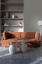 Feliz Lifestyle Karula Bijzettafel Travetin-Look 50x50 cm Laag Beige