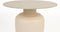 Feliz Lifestyle Karula Bijzettafel Travetin-Look 60x60 cm Hoog Beige